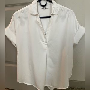 Madewell Courier Button-Back Shirt, Size Small